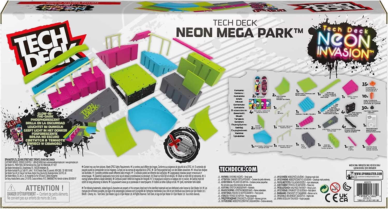 Tech Deck X-Connect Neon Mega Park