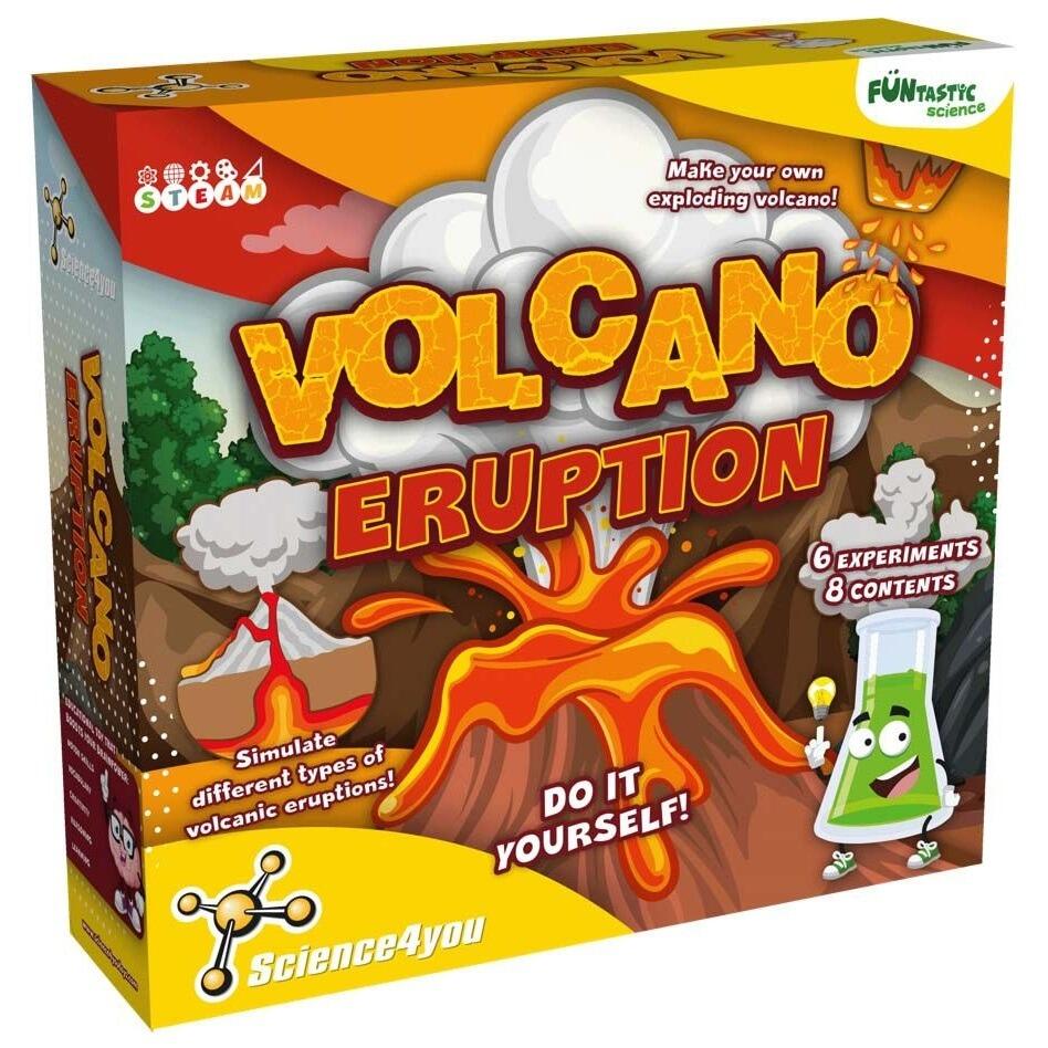 Science4you Volcano Eruption Experiment Set - STEAM