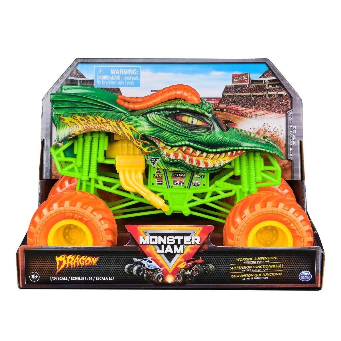 Monster Jam 1 24 Die Cast Truck Dragon Top Pick Toys Online Toys Retford