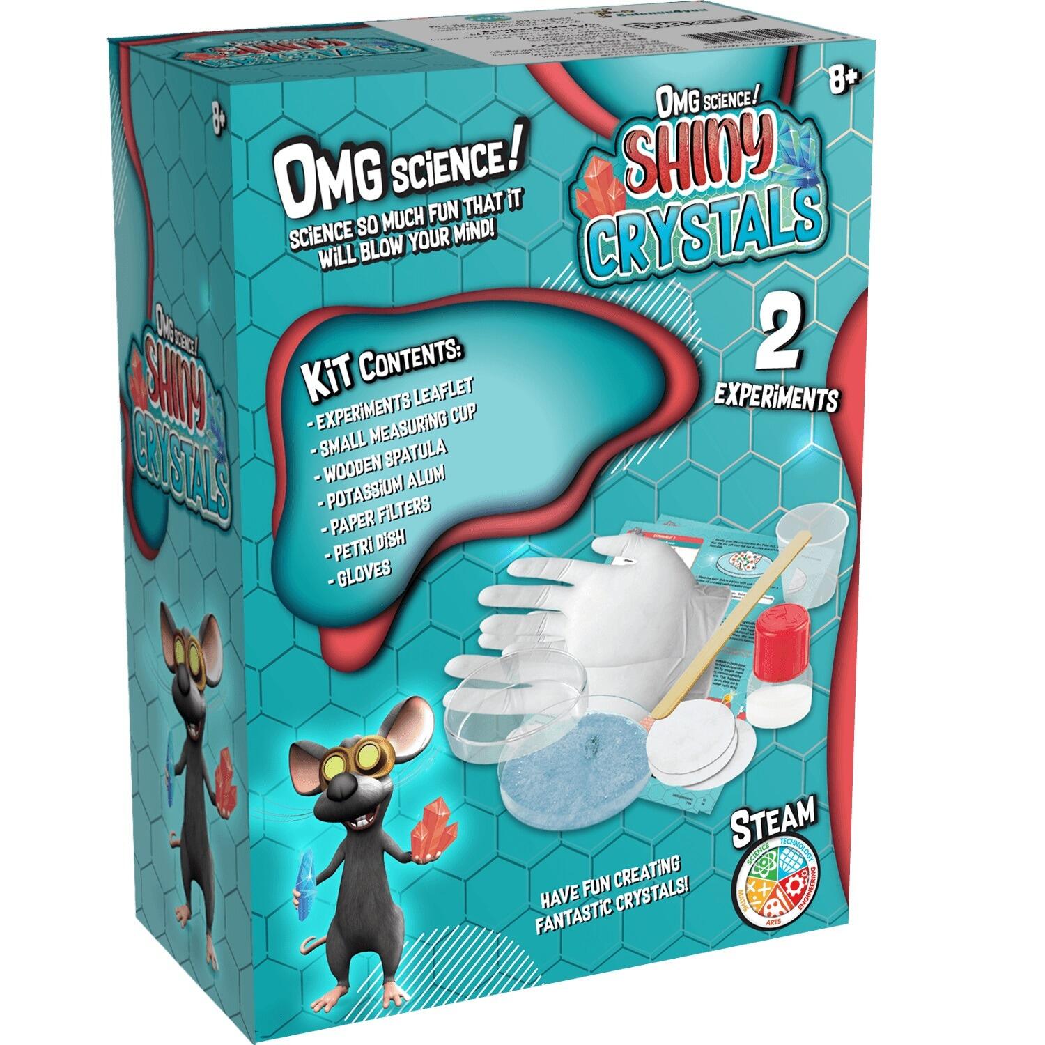 Science4you OMG Science Shiny Crystals - STEAM Set