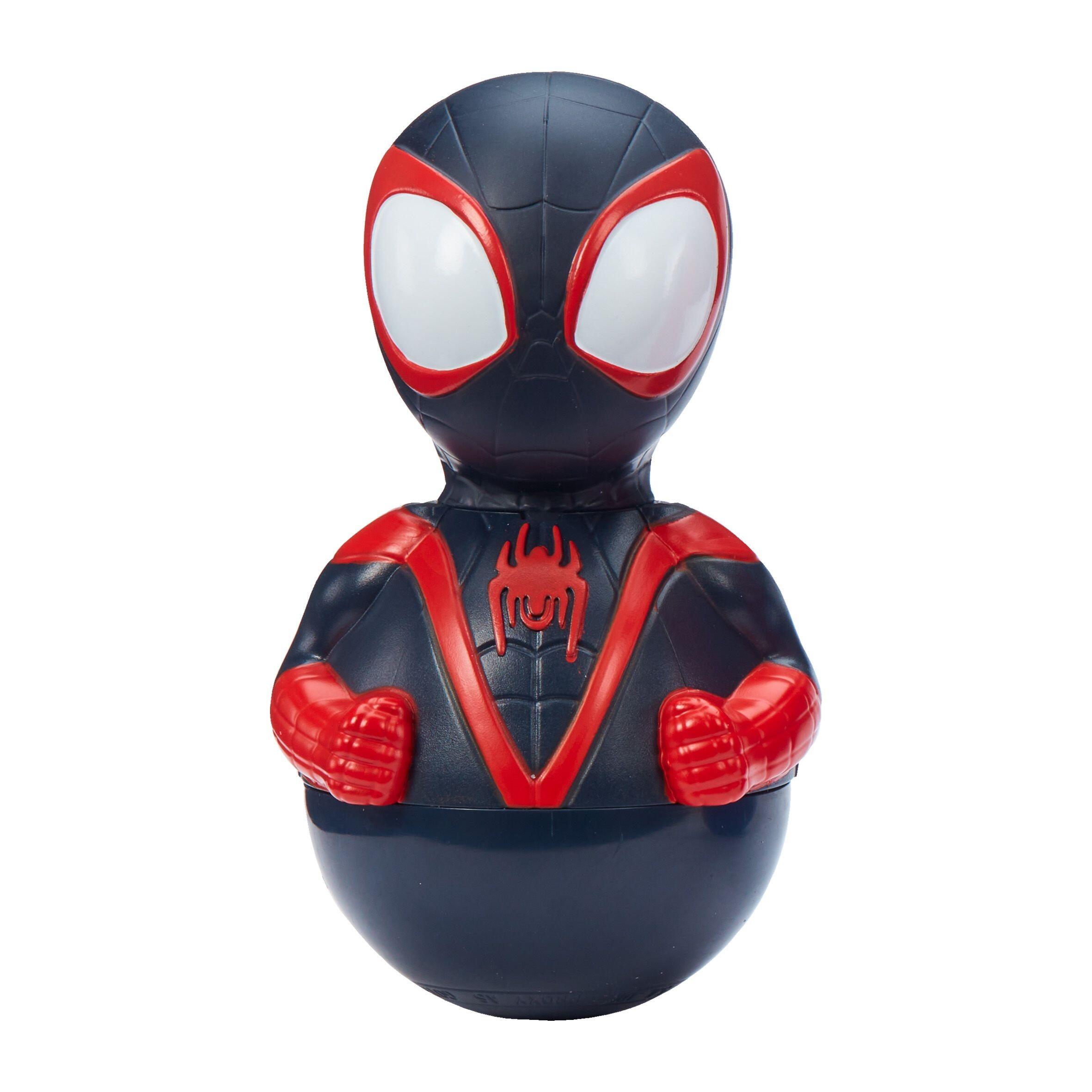 Spidey & His Amazing Friends Weebles Figures - Miles Morales Spider-Man