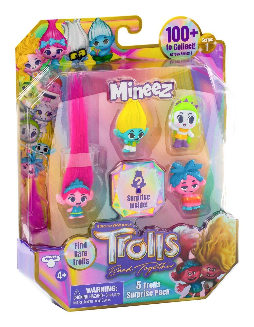 Trolls Band Together Mineez 5 Figure Pack Series 1 | Top Pick Toys ...