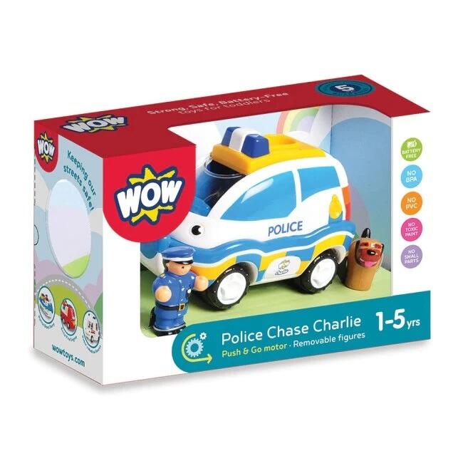 WOW Toys Police Chase Charlie Car & Figures