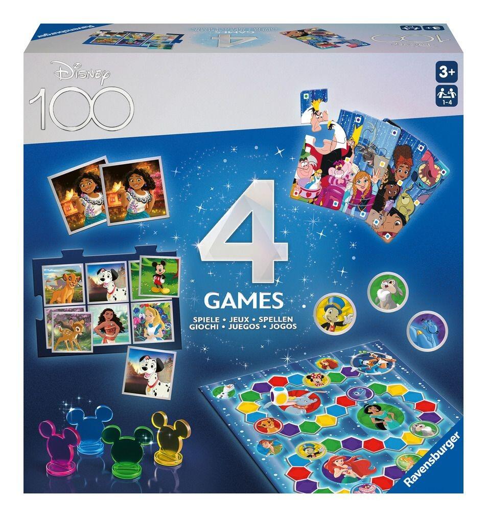 Disney 100th Anniversary 4 in 1 Games Box | Top Pick Toys | Online Toys |  Retford