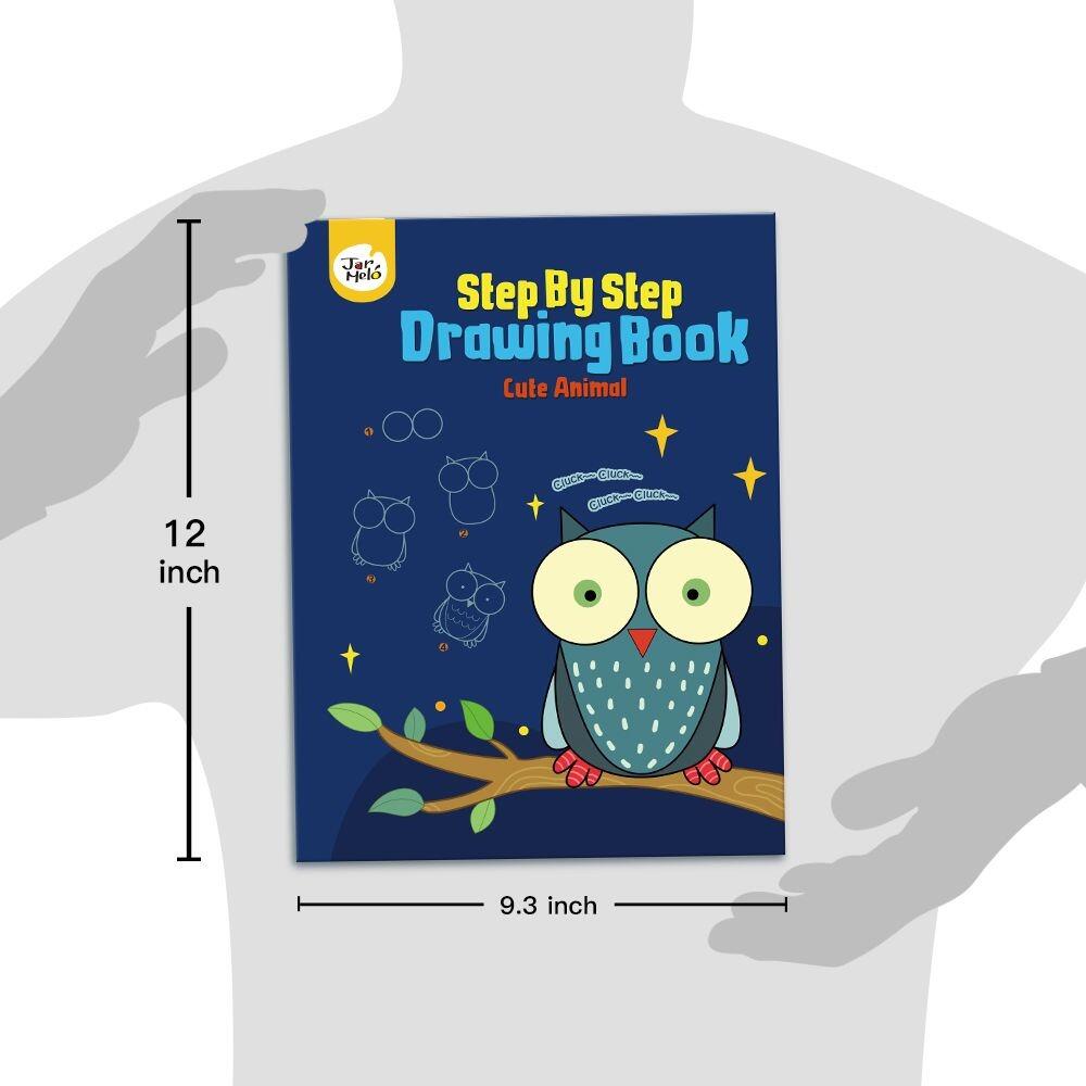 Cute Animals Step By Step Drawing Book