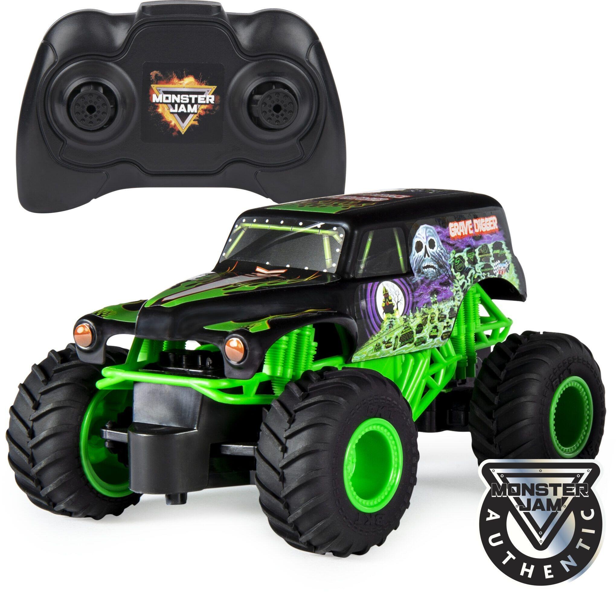 Monster Jam 1:24 Scale 2.4 GHz Remote Control Grave Digger