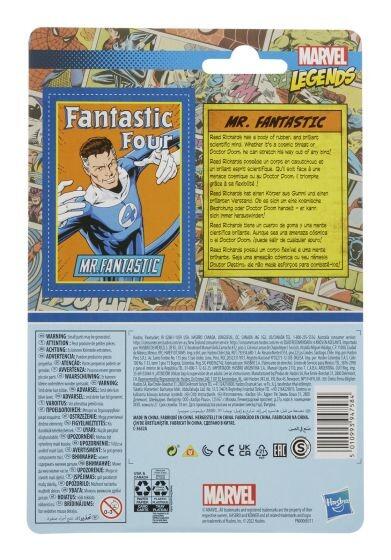 Marvel Legends Retro 3.75 Inch Mr Fantastic - Fantastic Four