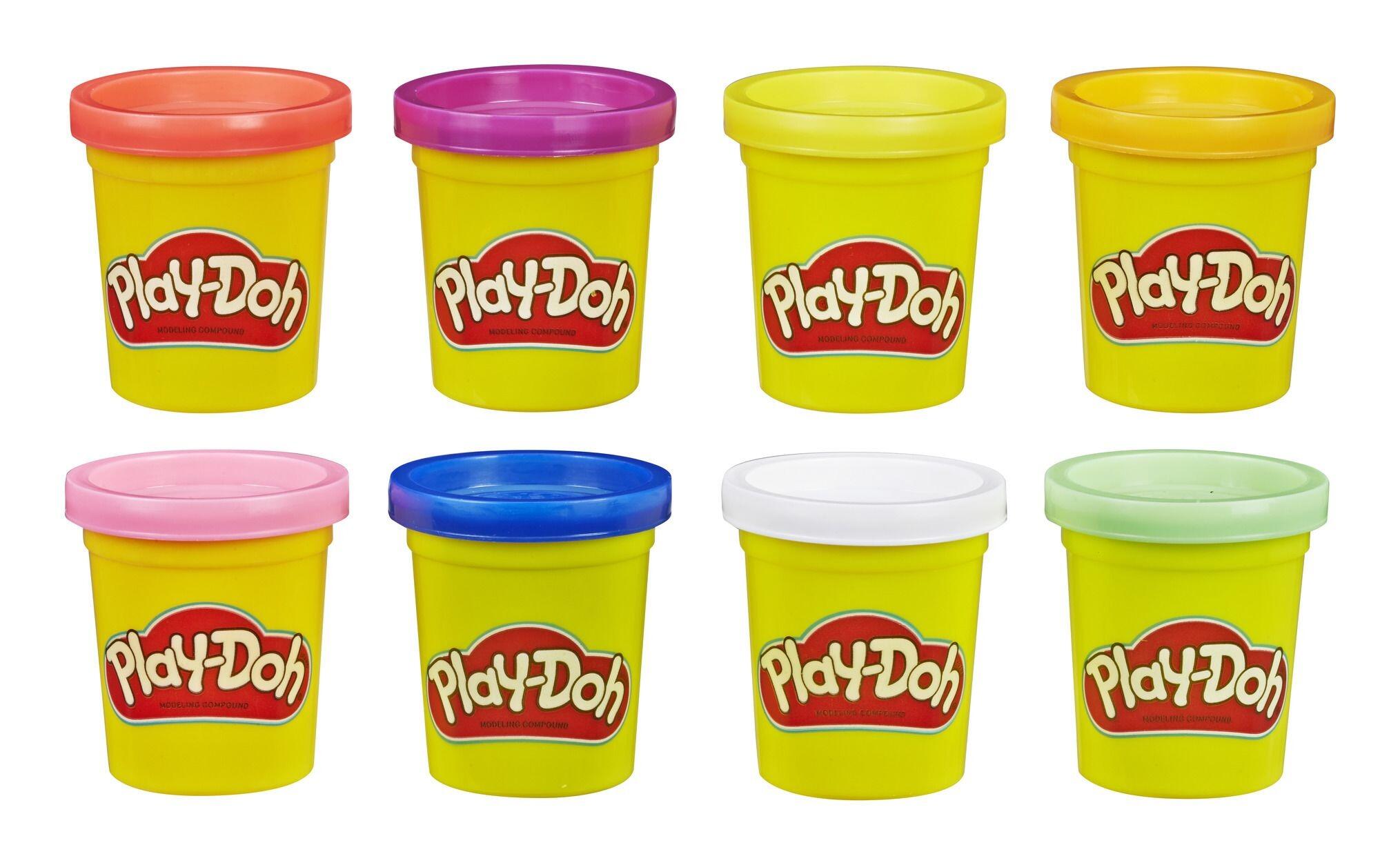 Play-Doh 8 Pot Pack - Neon Colours