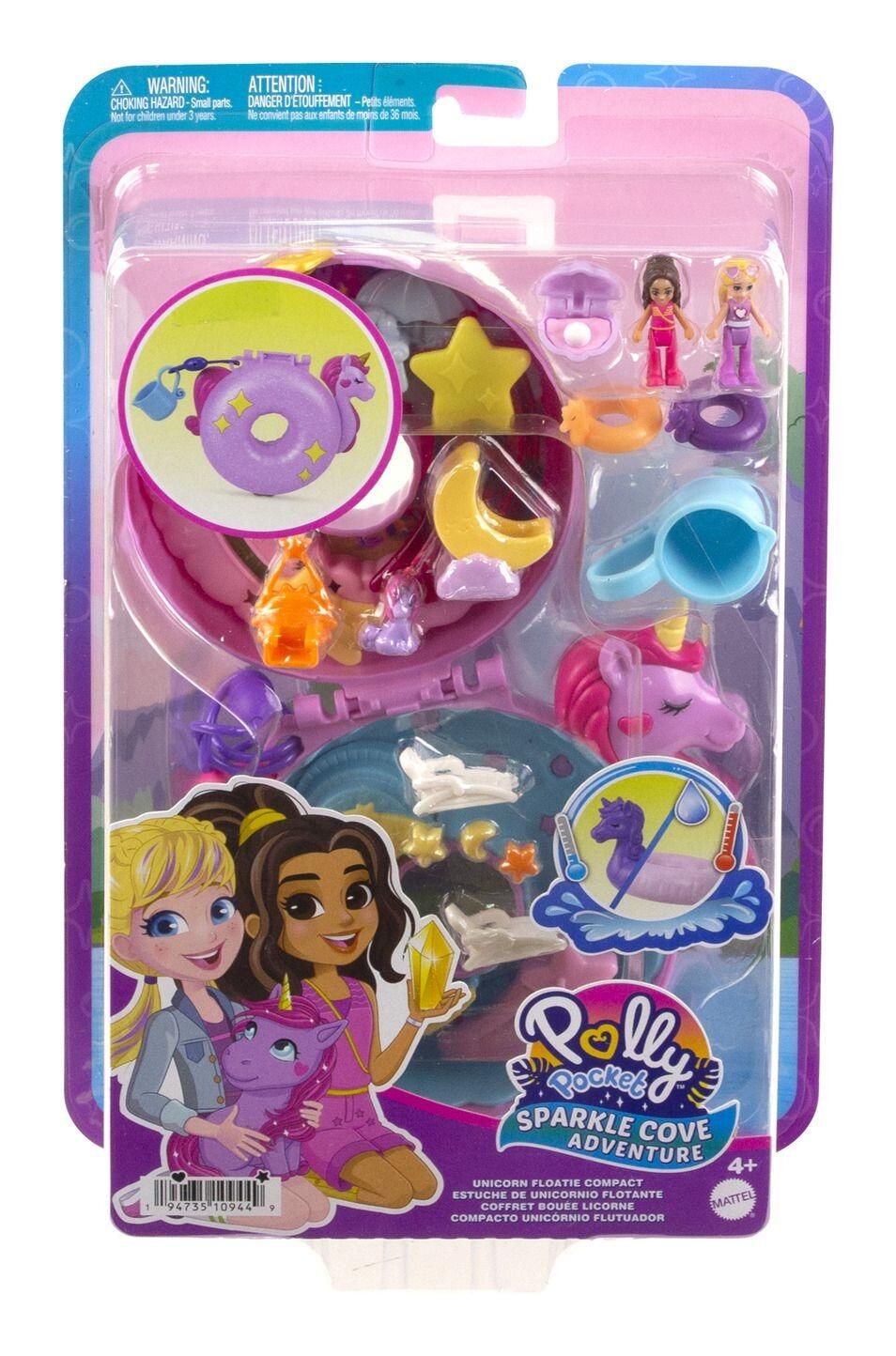 Polly Pocket Sparkle Cove Adventure Unicorn Compact Playset | Top Pick ...