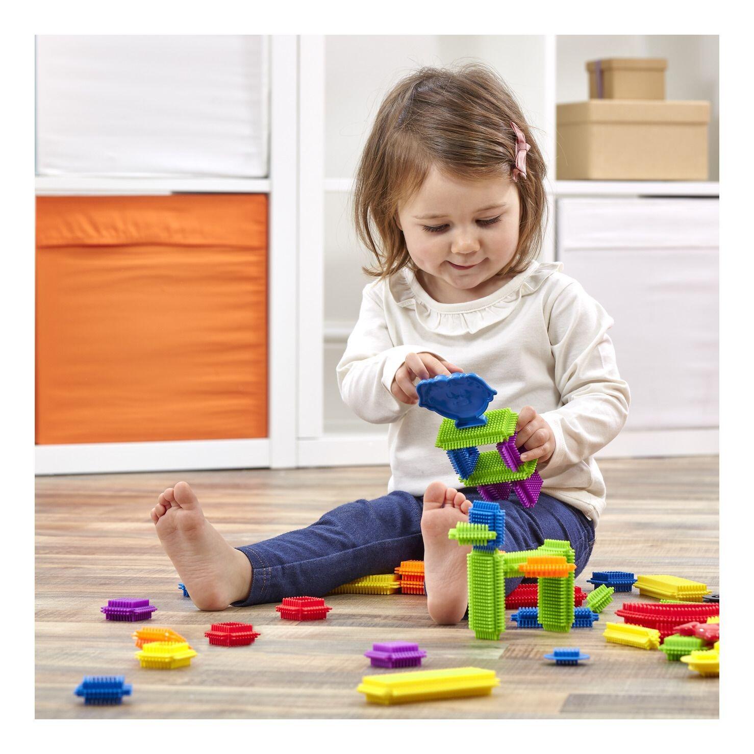 Original Stickle Bricks Little Builder Box - Toddler Construction Set
