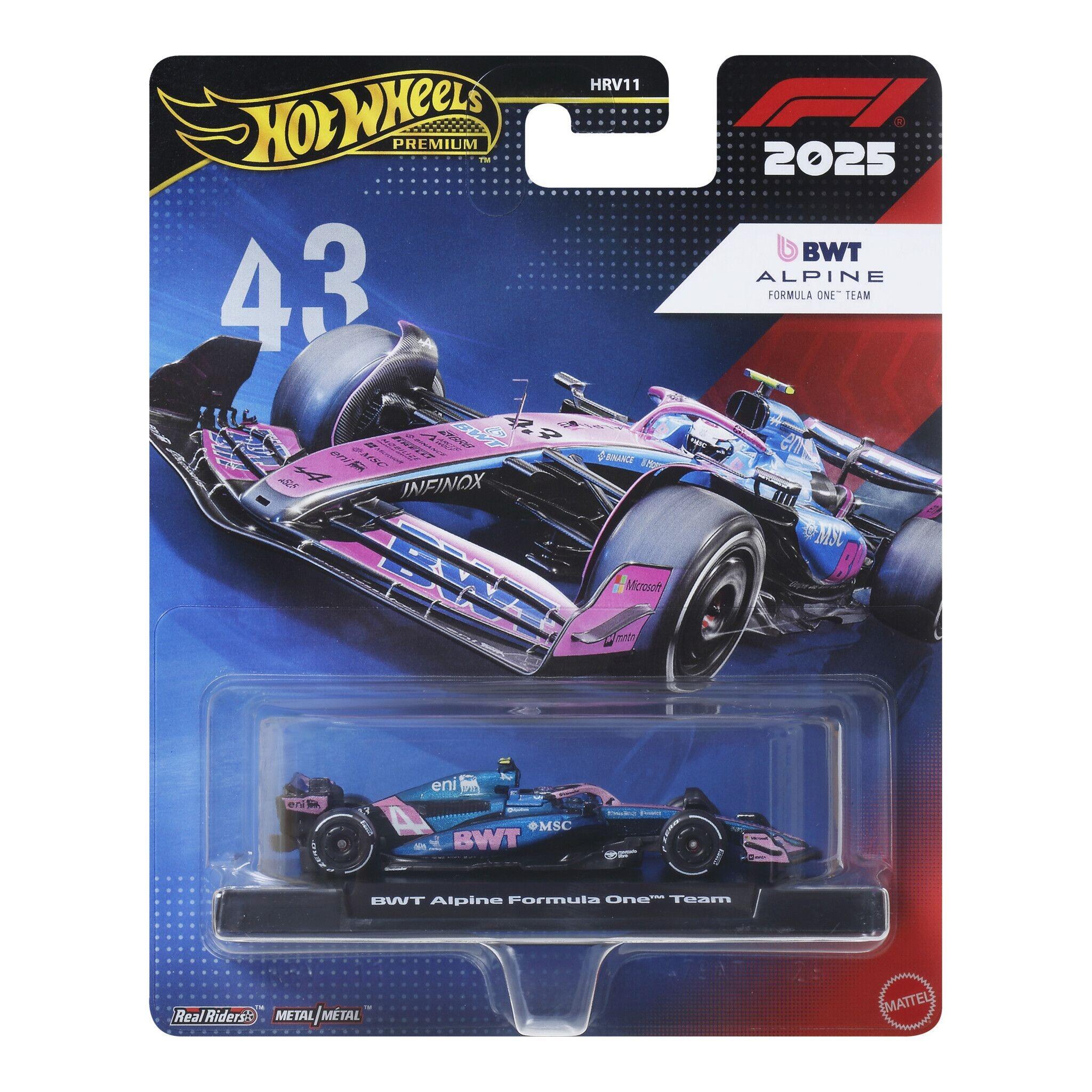 Doohn Home Hot Wheels Premium F1 2025 Alpine Jack Doohan - 1:64 Scale Diecast ...