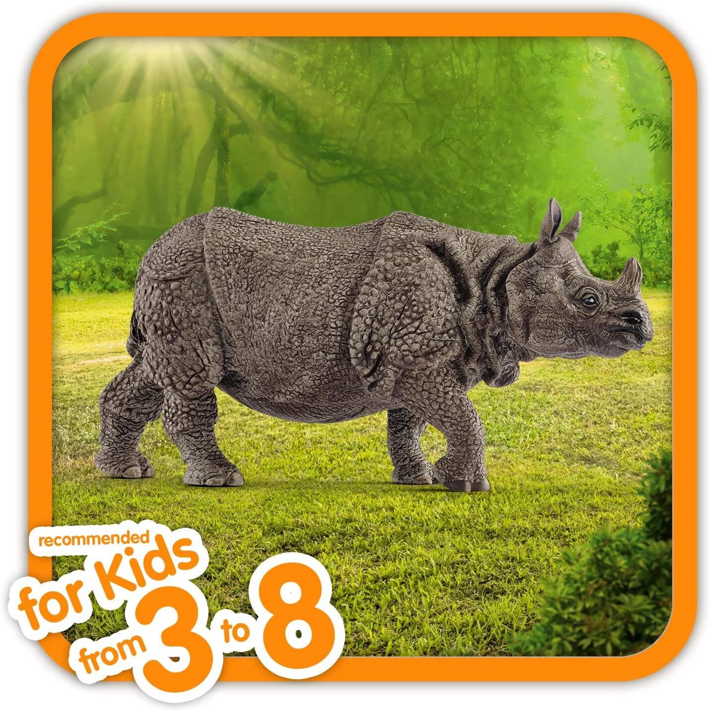 Schleich Indian Rhinoceros - Wild Life
