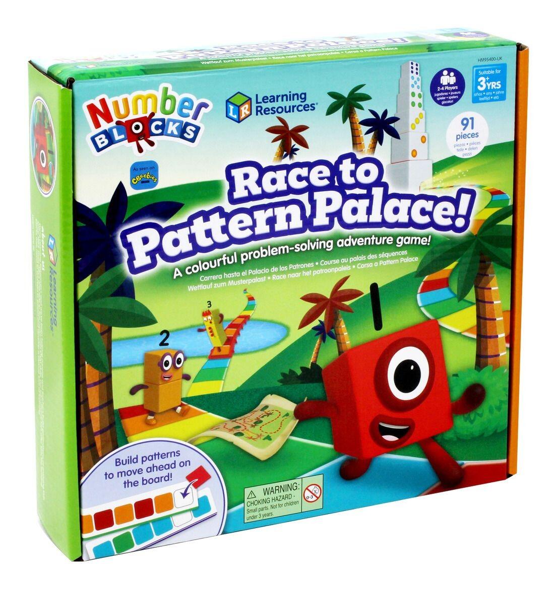 Numberblocks Race to Pattern Palace Board Game | Pre-School | Top Pick ...