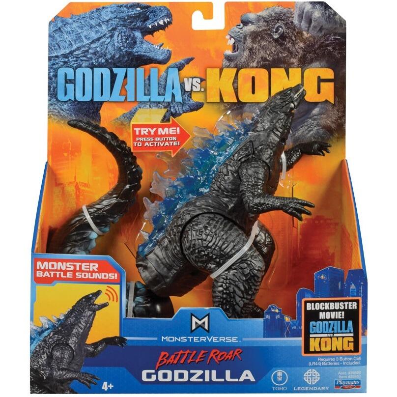Godzilla vs Kong 17cm Battle Roar Godzilla - Monsterverse Hallow Earth Action Figure