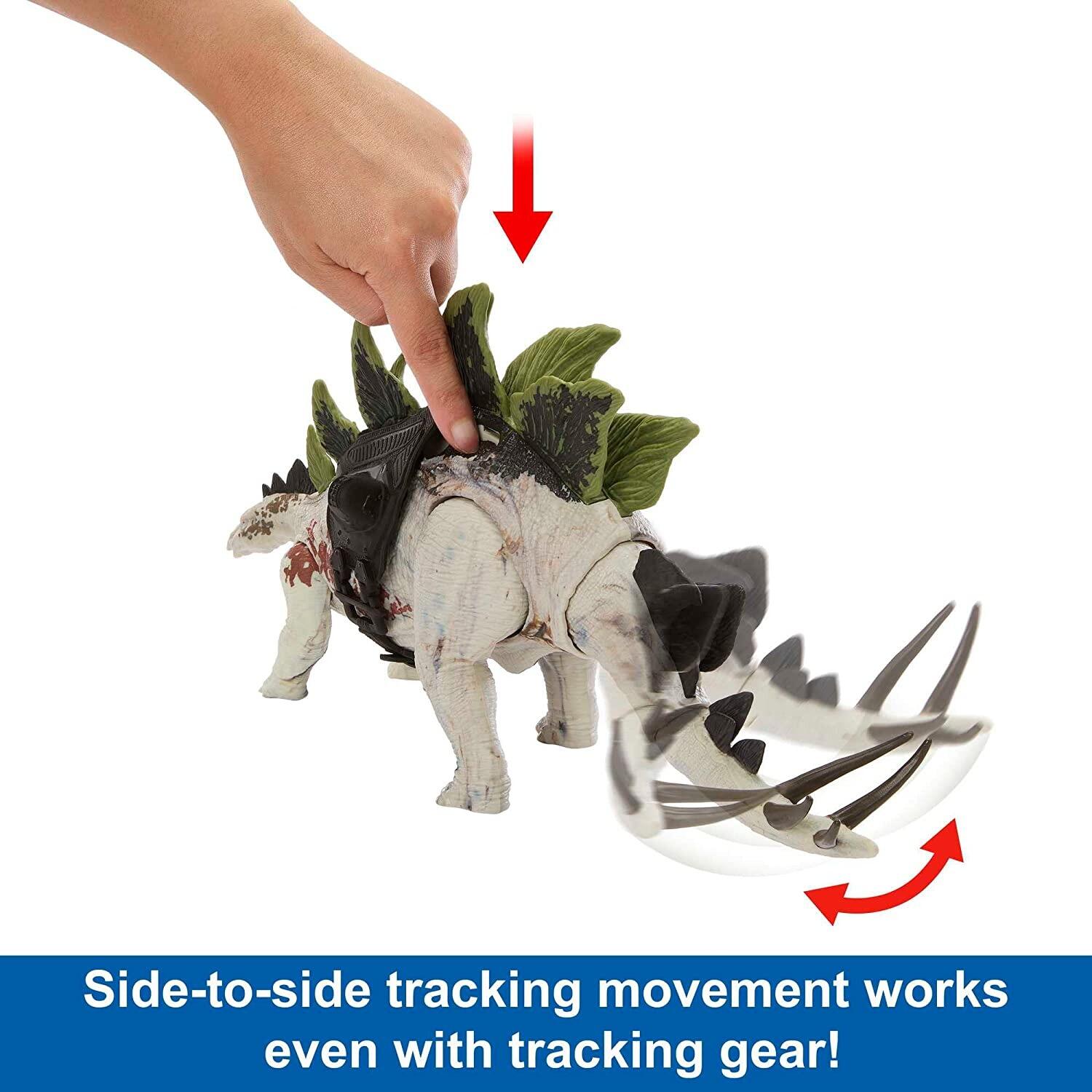 Jurassic World Dino Trackers Stegosaurus Gigantic Trackers