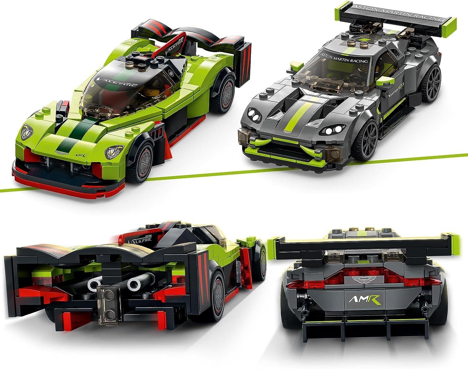 LEGO Speed Champions 76910 Aston MartinValkyrie AMR Pro & Vantage GT3