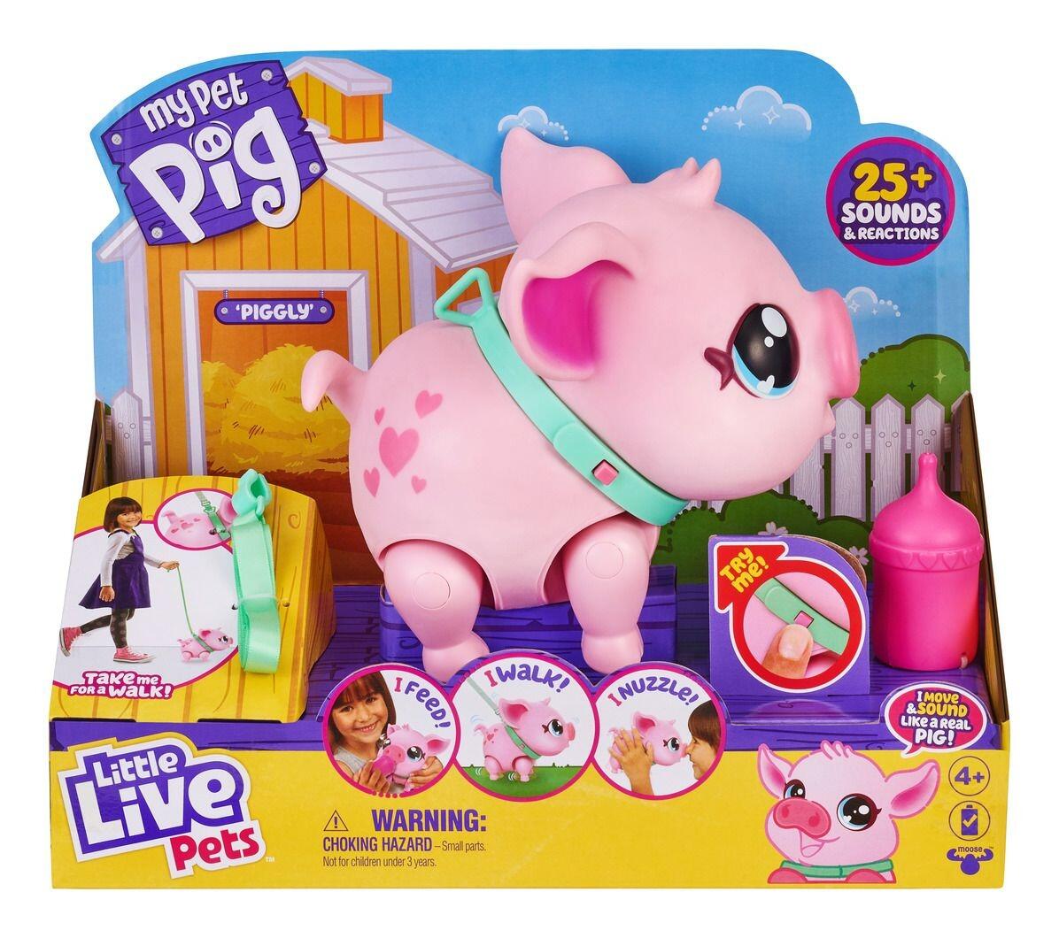 Little Live Pets Piggly My Pet Pig - Interactive Toy