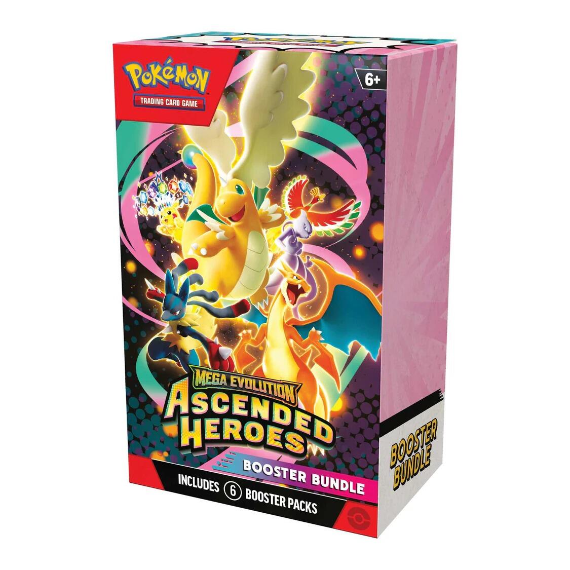 Pokémon TCG Mega Evolution Ascended Heroes Booster Bundle | UK Trading ...
