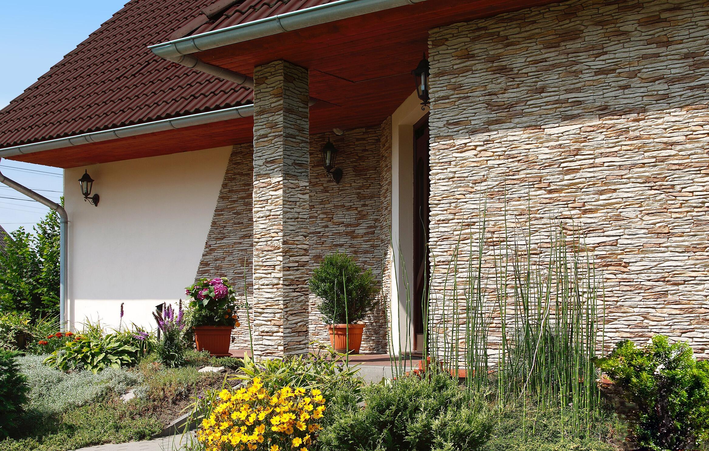Stone Cladding Corner Design California Stone Cladding Corners UK | Matching Decorative Edges