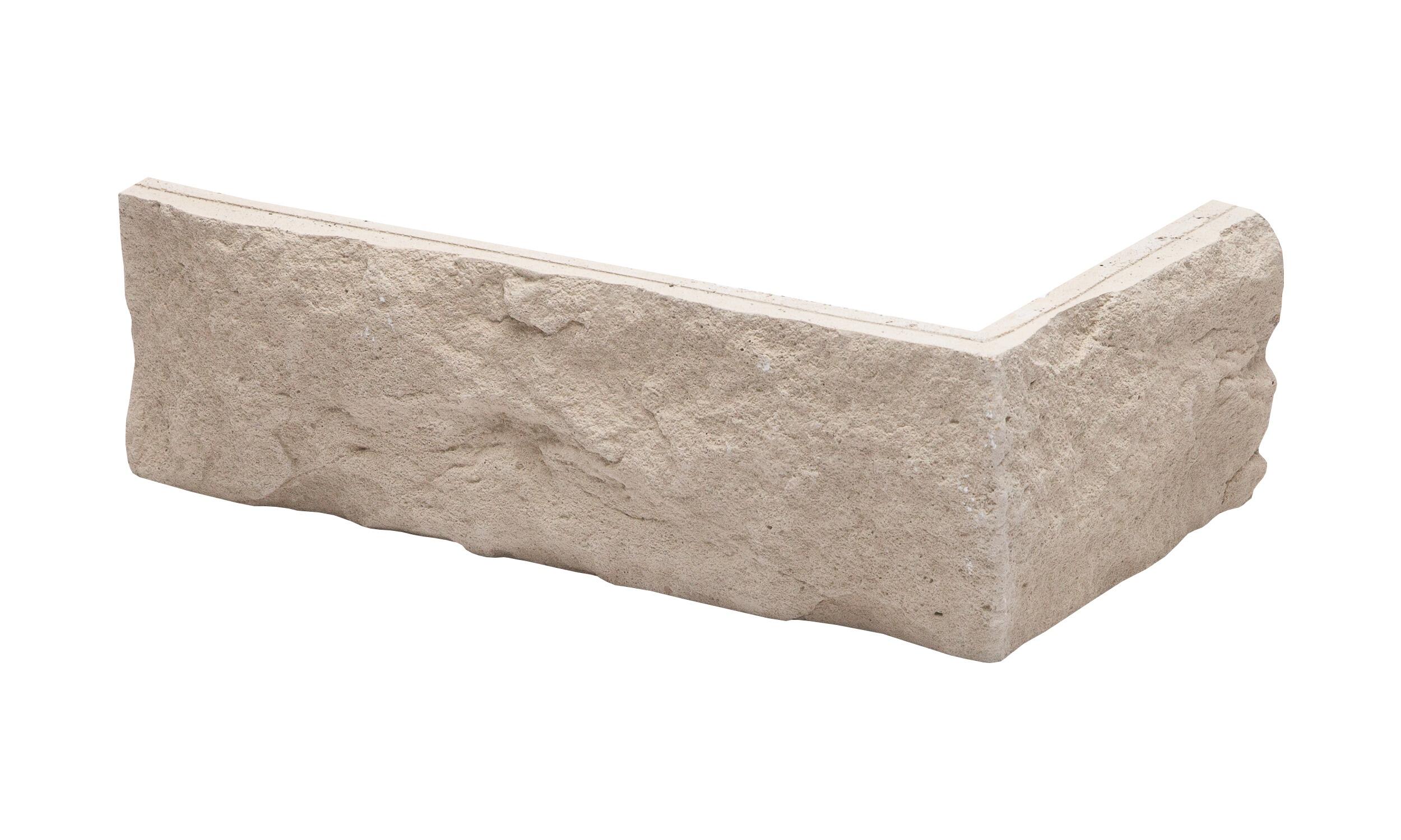 Stone Cladding Corner Design Pitched Sandstone Stone Cladding Corners | Decorative Wall Corners UK