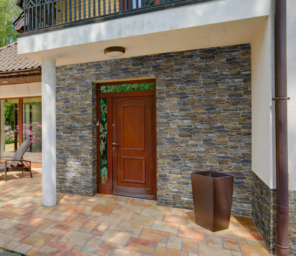 Castello Ambra Natural Stone Effect Cladding Tiles – Classic Stone Wall ...
