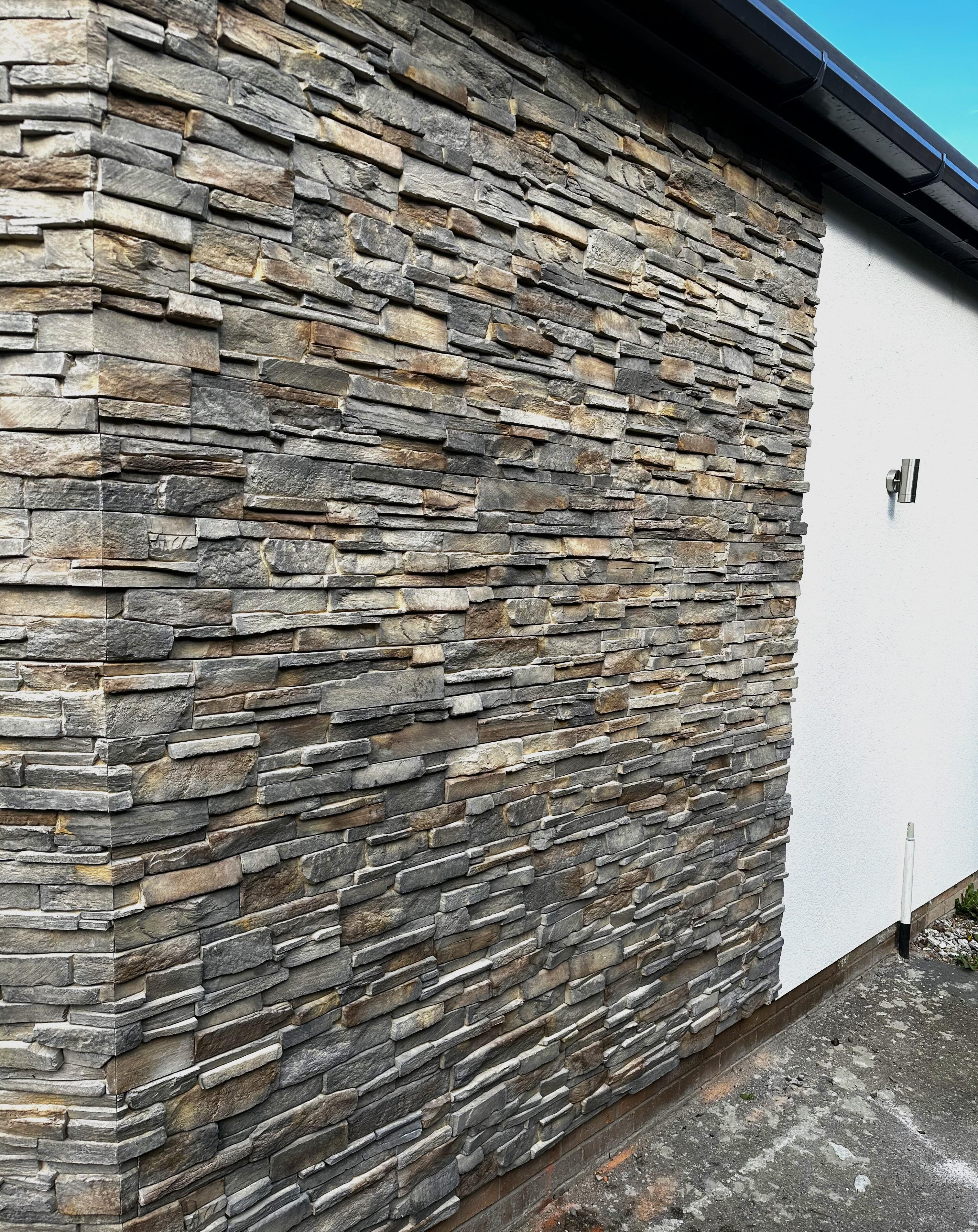 Stone Grid Cladding Grenada Classic Stone Cladding Panels UK – Interior & Exterior