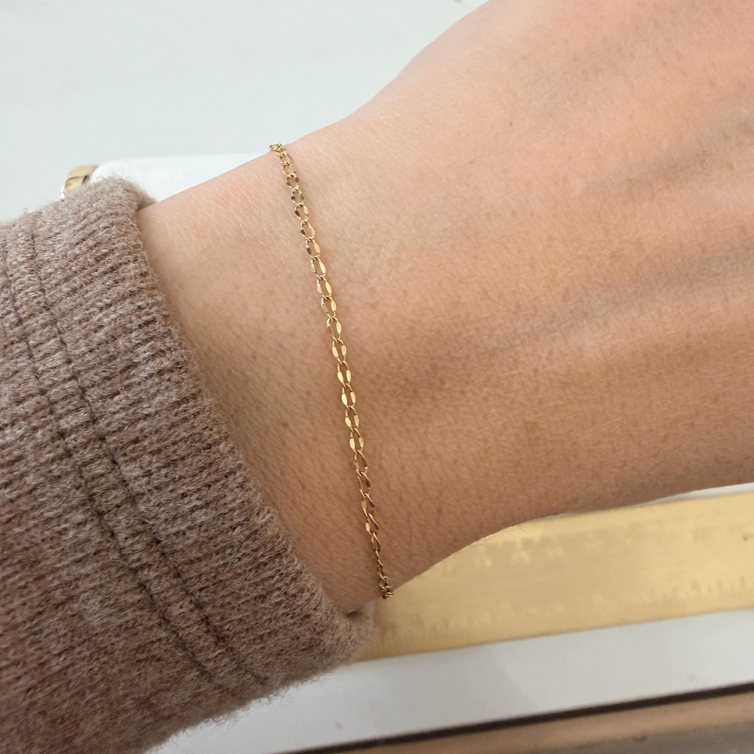 Delicate light gold stainless steel chain wholesale
