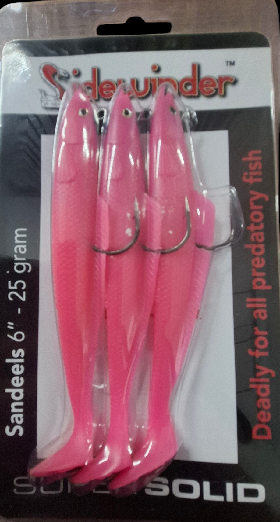 Sidewinder Lures Super Solid - Esche Artificiali Da Pesca Da 15,2 Cm - 25g - Con Ami Mustad - Confezione Da 3