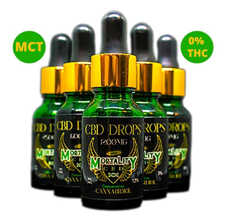 Mortality CBD Drops 600mg - MCT