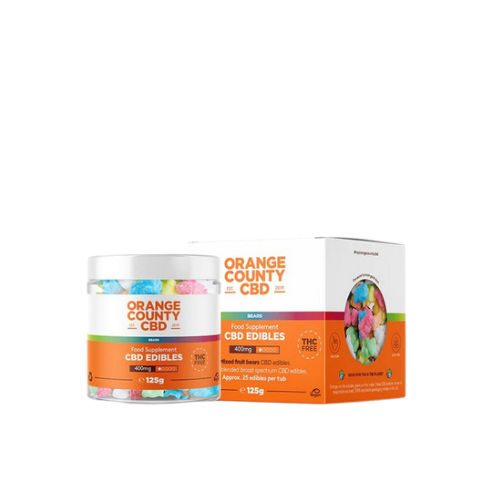 Orange County CBD Gummy Bears Tub