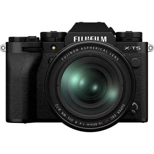 Fujifilm X-T5 Digital Camera with XF 16-80mm Lens