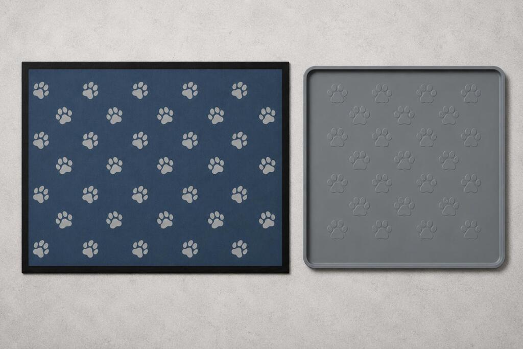 Absorbent Pet Mats vs Silicone Feeding Mats: Which Is Better for Your Pet?