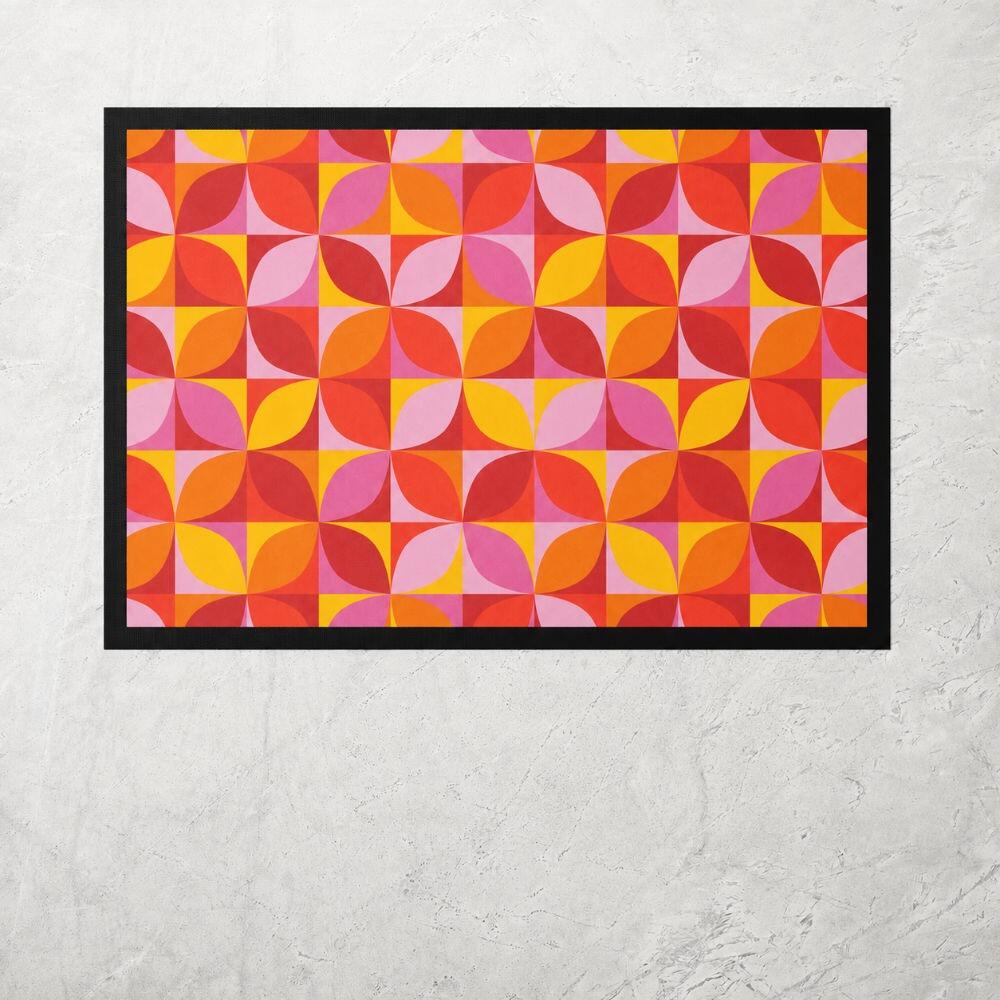 Retro 1970s Kitchen Mat