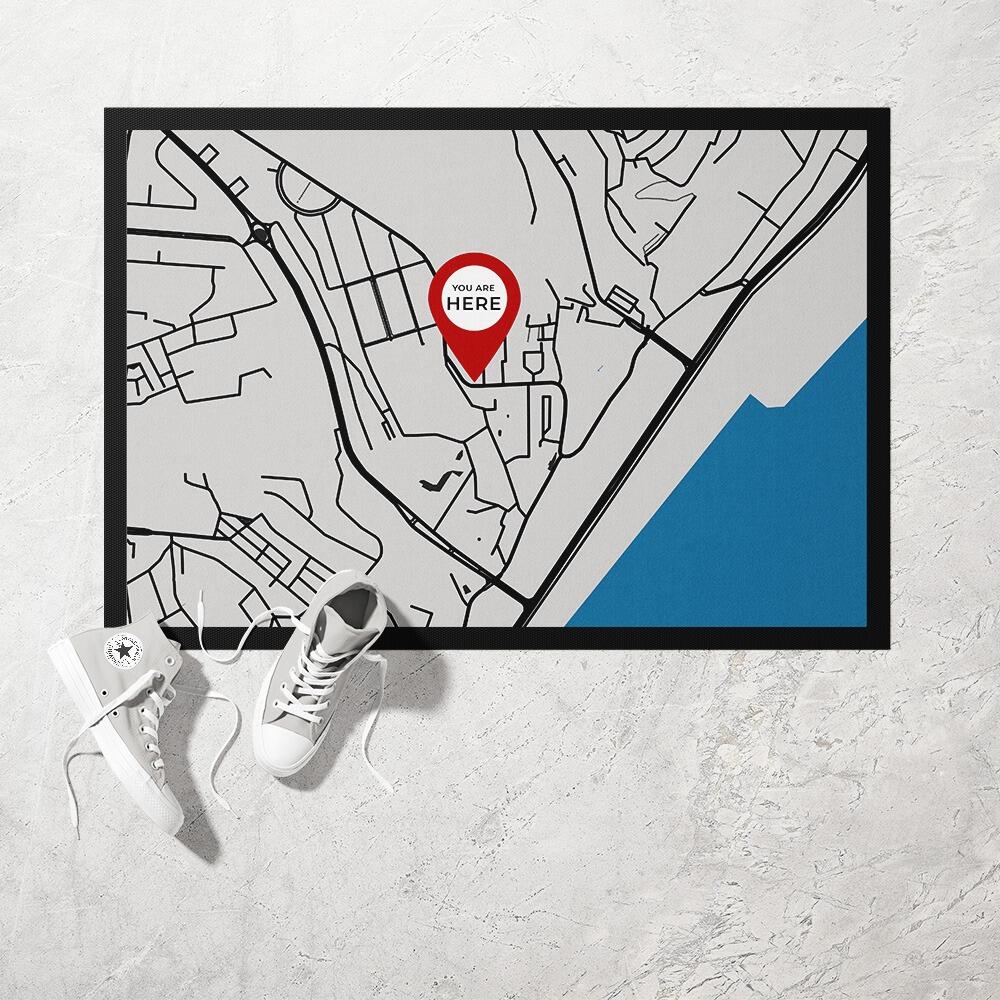 Street Map Doormats