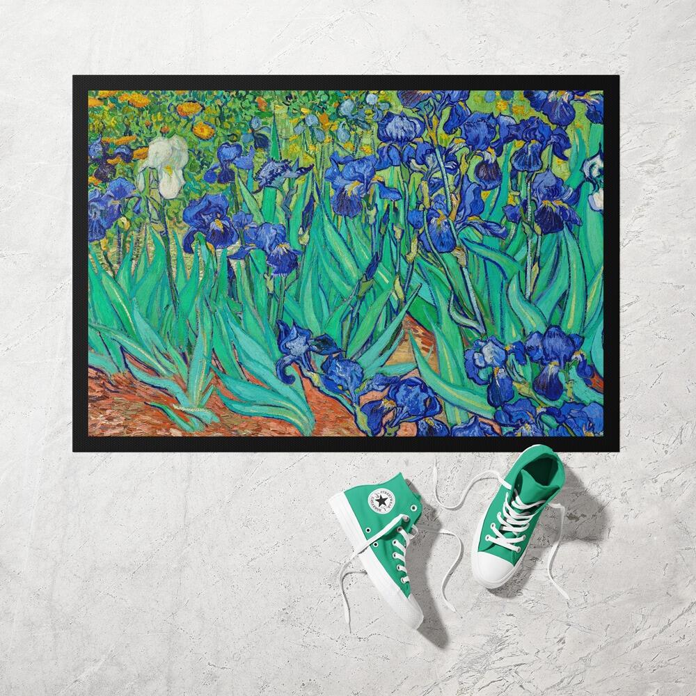 Van Gogh Irises Doormat