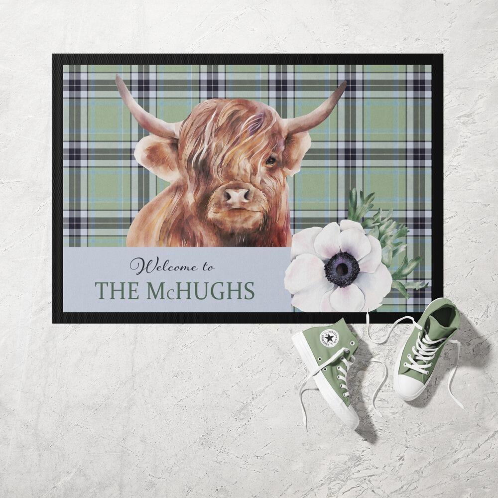 Personalised Scottish Themed Pet Feeding Mat