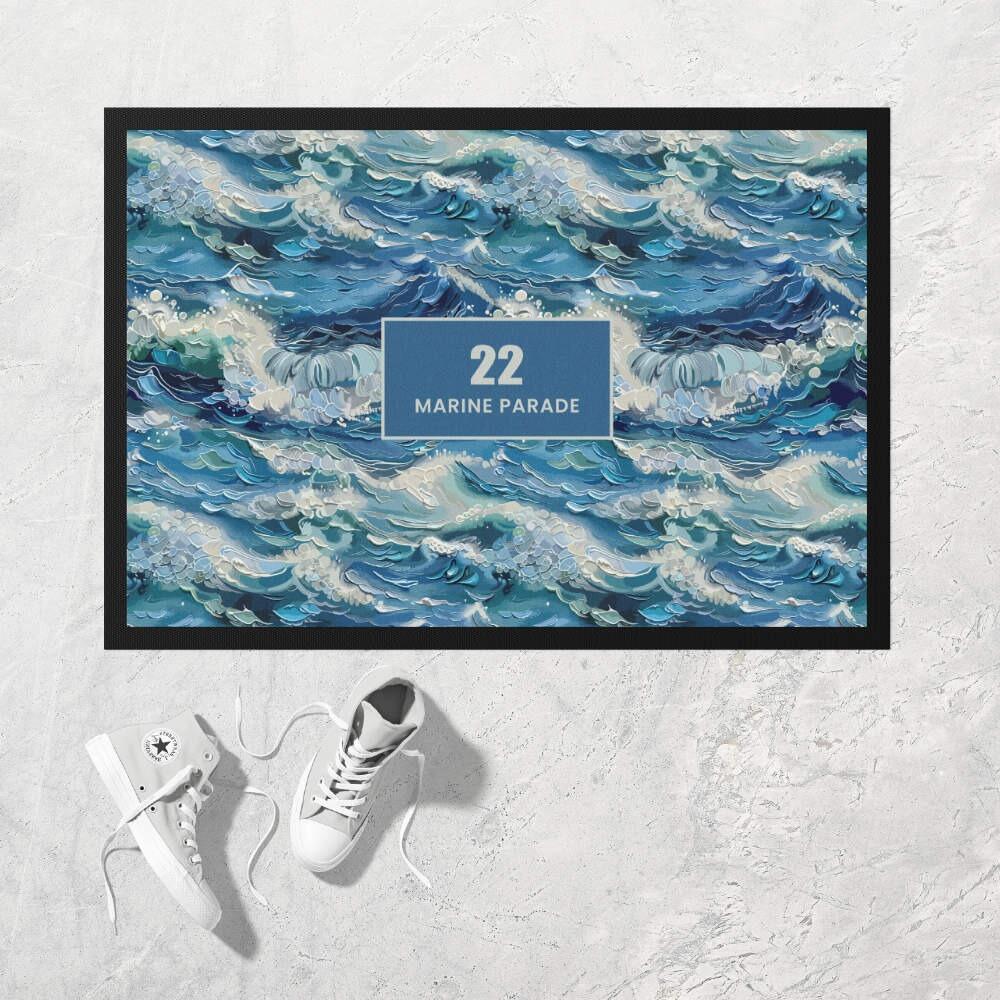 Personalised Ocean doormat