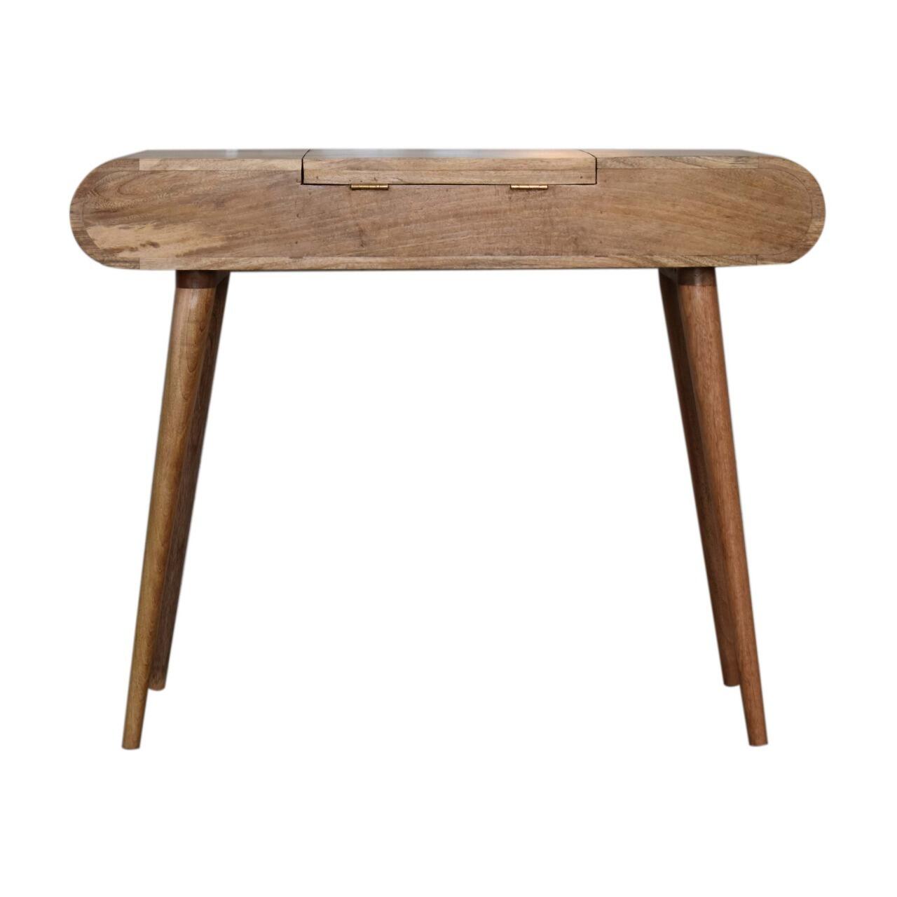 oak finish dressing table