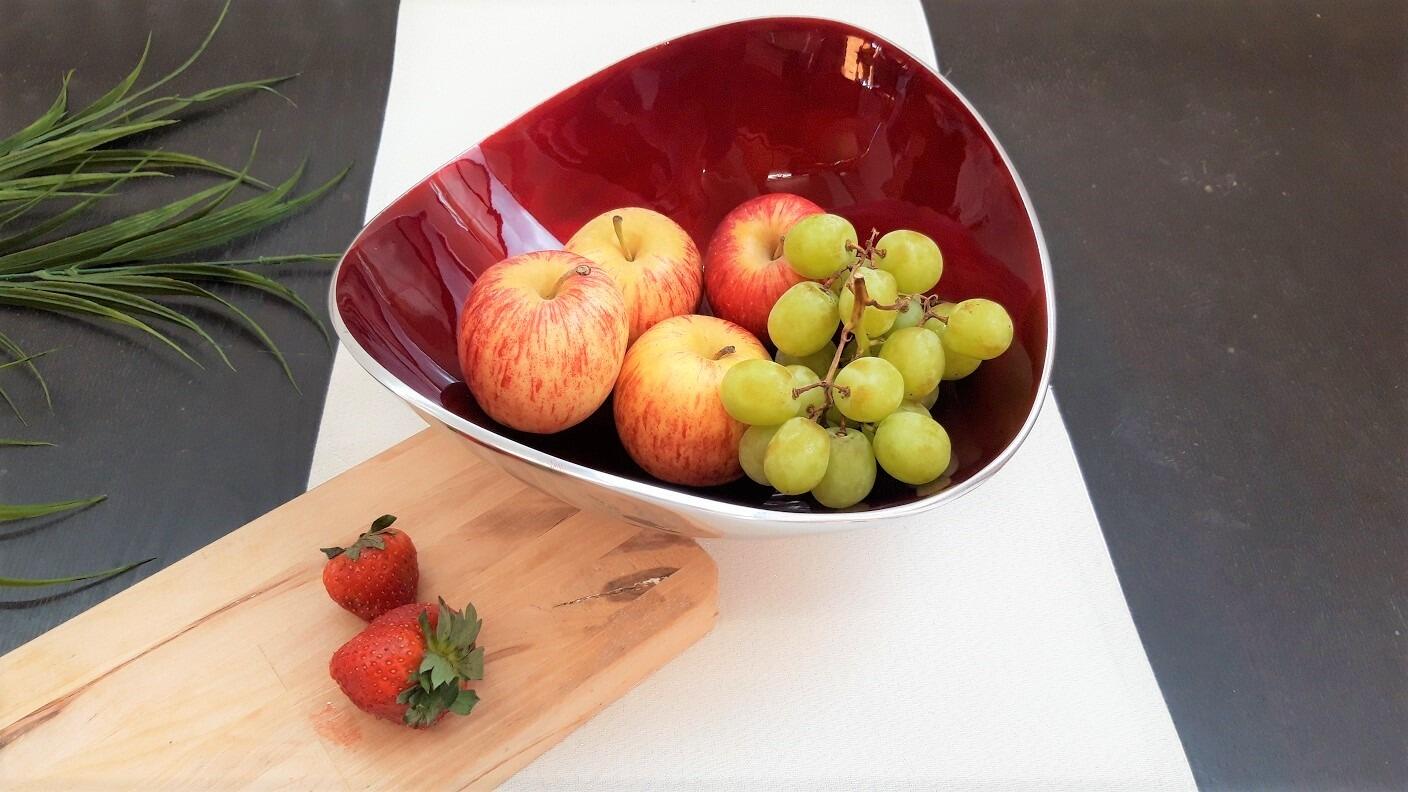 Red Quirky Fruit Bowl