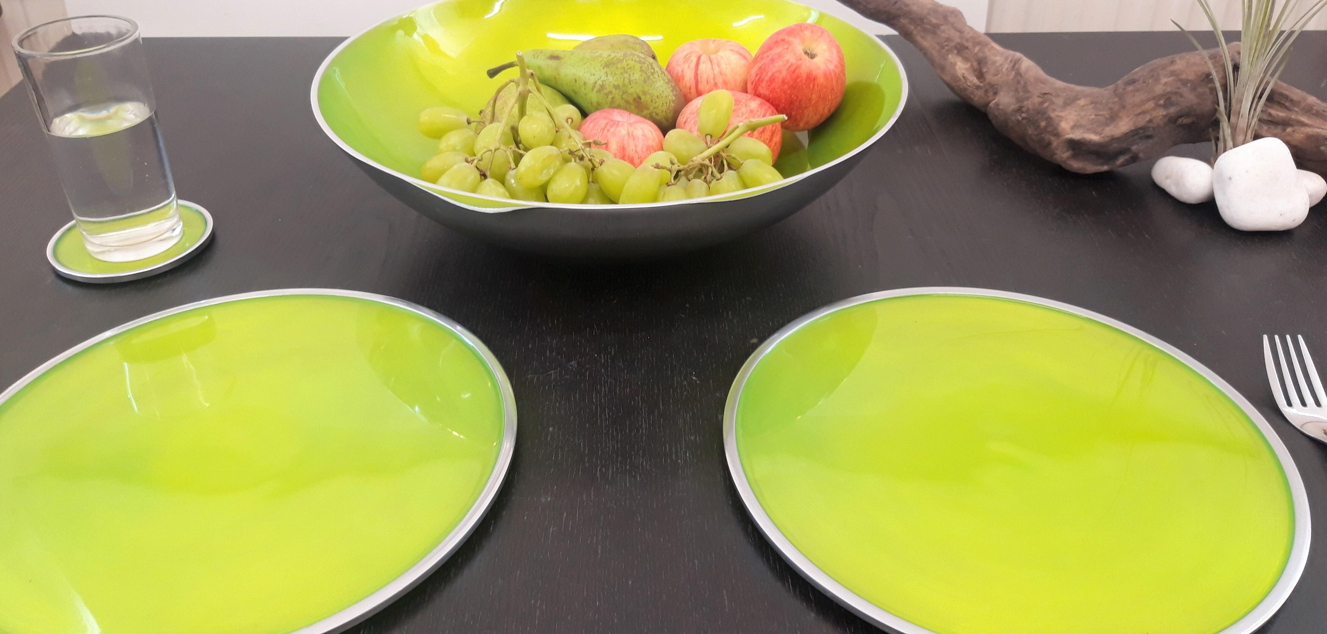 Lime Set of 2 Place Mats