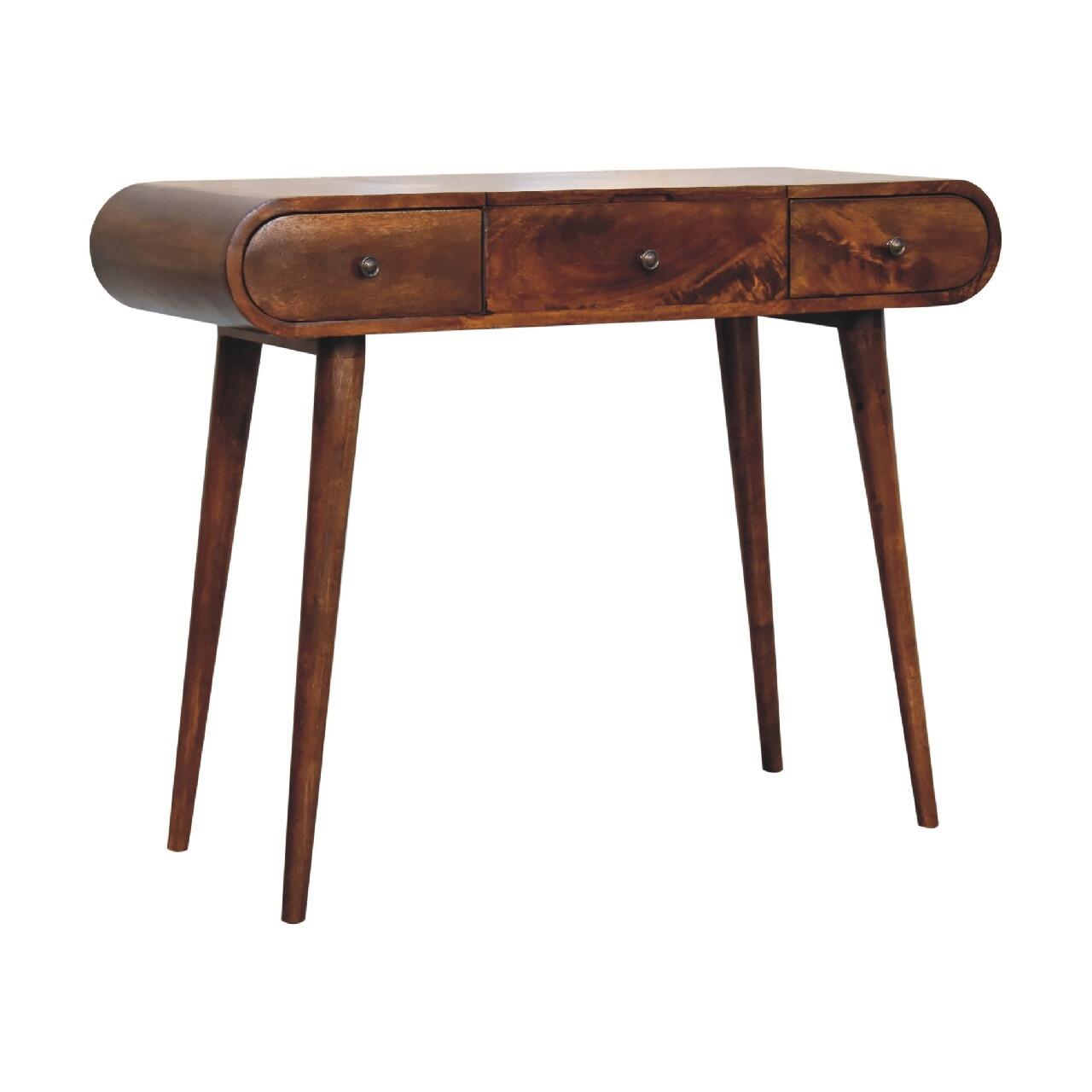 wood dressing table