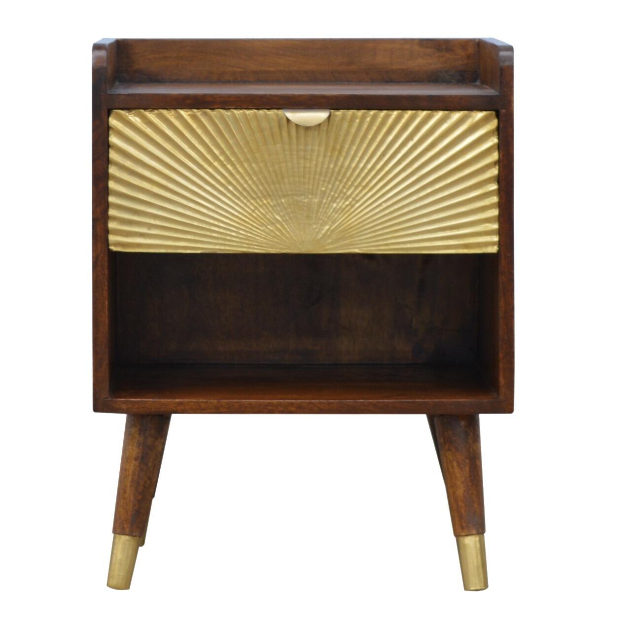 one drawer bedside table