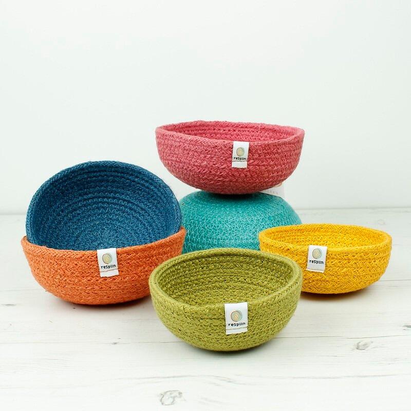Colourful Sustainable Jute Bows