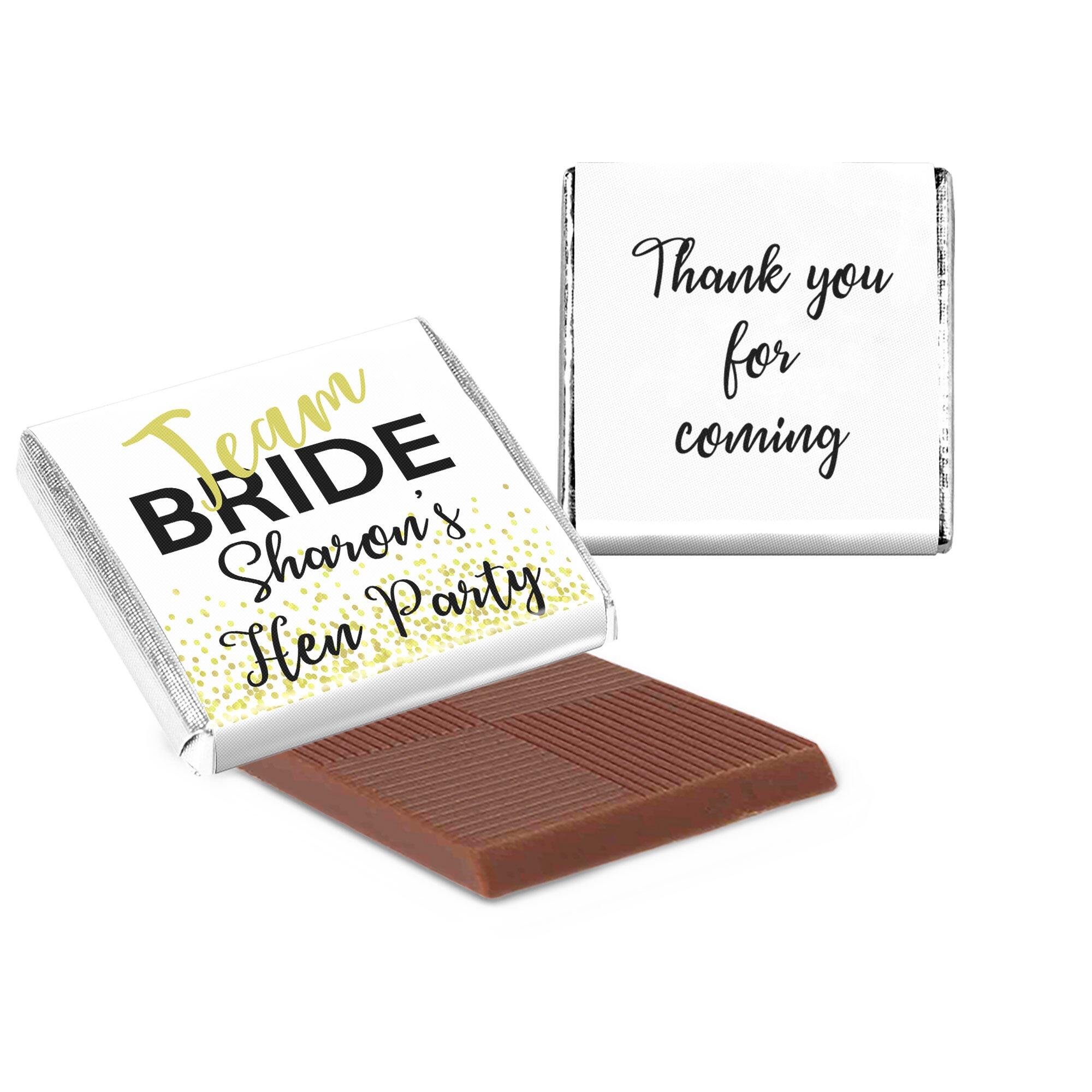 Team Bride Hen Night Party Favours