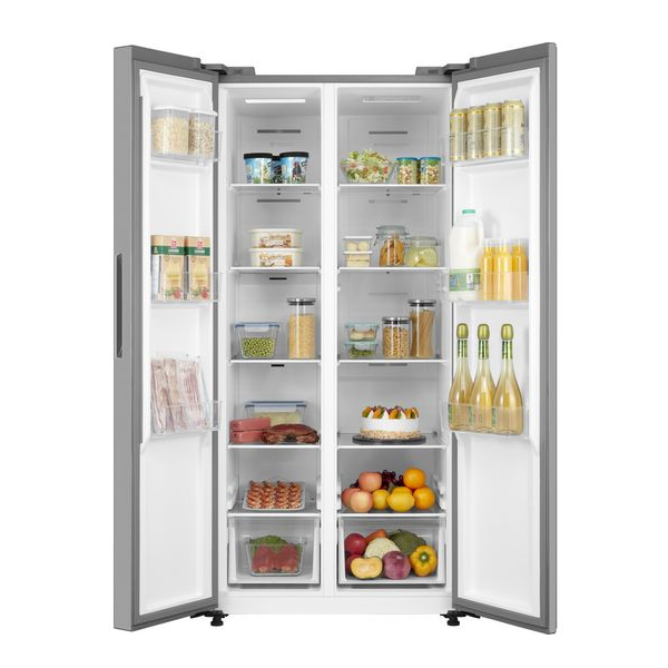 LOGIK LESSBSX22 Slim AmericanStyle Fridge Freezer