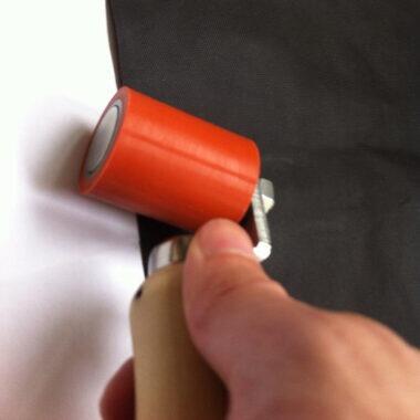 Obex CORTEX installation tools including paste gun, rollers and cutting shears for EPDM membrane