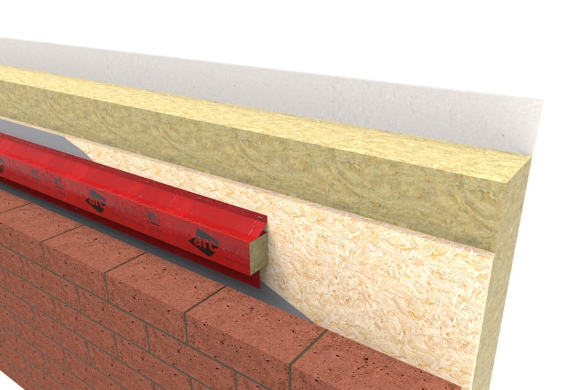 ARC TCBTT Timber Frame Cavity Barrier for timber-to-timber applications.