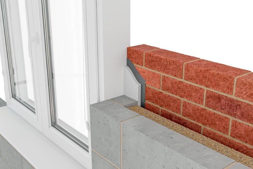 Pre-formed Corner DPC for window reveals