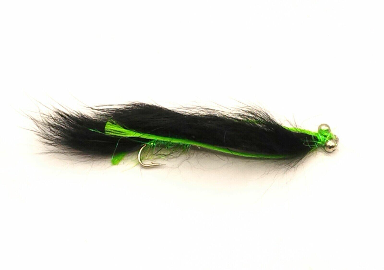 Mini Weighted Viva Snake – 3 Pack Barbed Trout Flies | Size 10