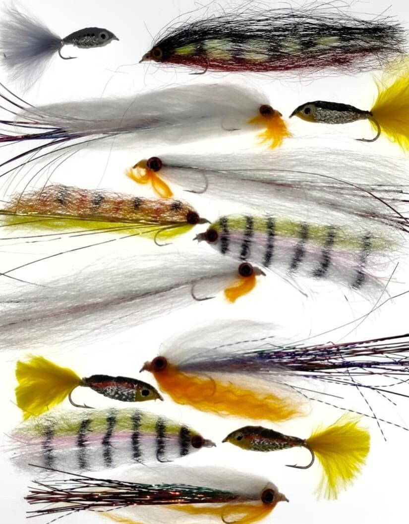 6 Jacobs Coat Blobs Fishing Trout Flies – Size 10 Barbless – EGGSTACY EGG Flies – Multicolor